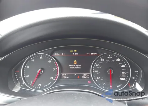 2012 Audi A7 Premium from USA, damaged, VIN WAU2GAFC3CN176895